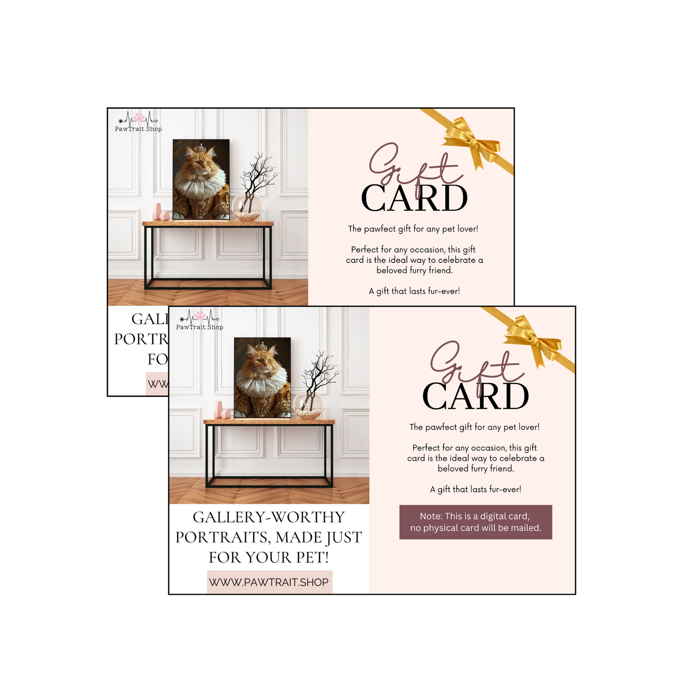 Pawtrait.Shop e-Gift Card